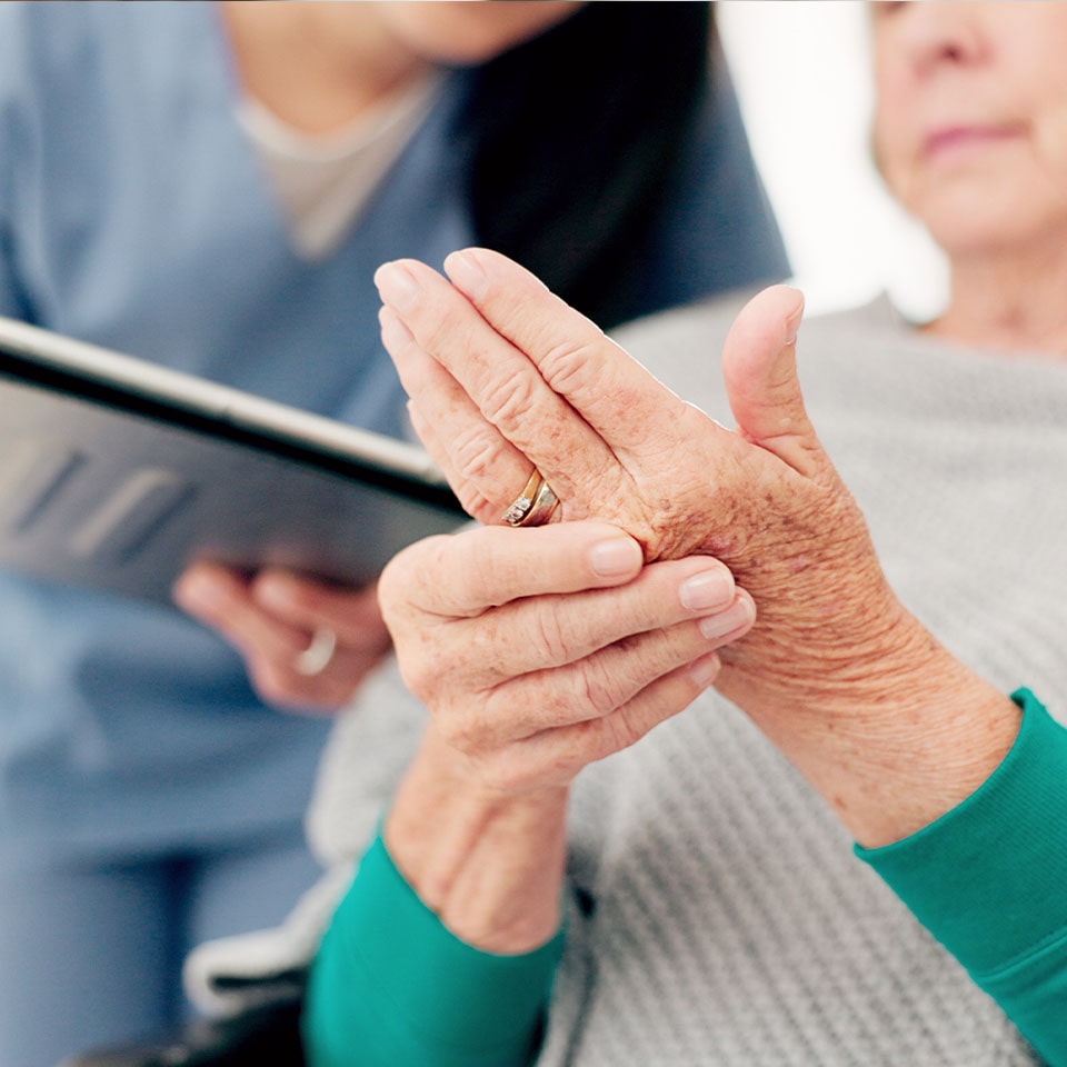woman with a doctor for a consultation